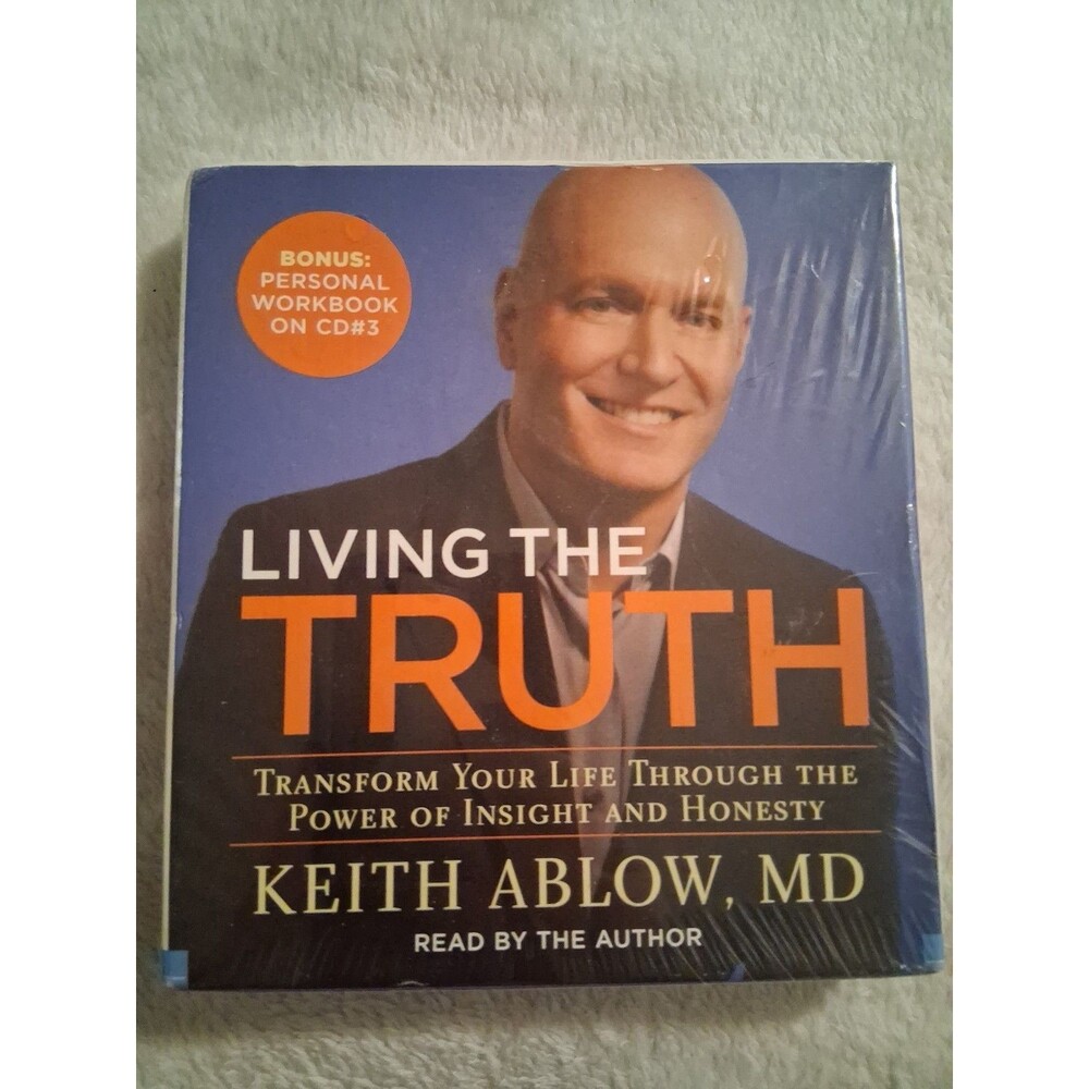 (#82)  Living the Truth Keith Ablow, MD- 3 cds  Brand New